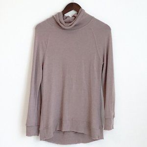 NWT Z Supply Mauve Mock Neck Tunic Sweater XS